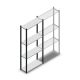 Fachbodenregal Medium Duty 2000x850x300mm (hxbxt) 4 Ebenen anthrazit Anfangsregal