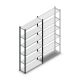 Fachbodenregal Medium Duty 2000x1000x300mm (hxbxt) 6 Ebenen anthrazit Anfangsregal