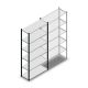 Fachbodenregal Medium Duty 2000x1000x400mm (hxbxt) 6 Ebenen anthrazit Anfangsregal
