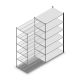 Fachbodenregal Medium Duty 2200x1150x700mm (HxBxT) 6 Ebenen anthrazit Anbauregal
