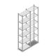 Fachbodenregal Medium Duty 2000x550x300mm (hxbxt) 6 Ebenen verzinkt Anfangsregal