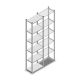 Fachbodenregal Medium Duty 2200x550x300mm (HxBxT) 6 Ebenen verzinkt Grundregal