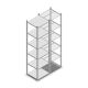 Fachbodenregal Medium Duty 2000x550x500mm (hxbxt) 6 Ebenen verzinkt Anfangsregal