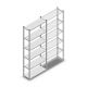 Fachbodenregal Light Duty 2000x850x300mm (hxbxt) 6 Ebenen Anfangsregal