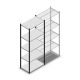 Fachbodenregal Medium Duty 2200x850x500 mm (HxBxT) 5 Ebenen anthrazit Grundregal