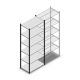 Fachbodenregal Medium Duty 2200x850x500 mm (HxBxT) 6 Ebenen anthrazit Grundregal