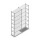 Fachbodenregal Light Duty 2500x850x400mm (hxbxt) 7 Ebenen Anfangsregal