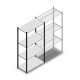 Fachbodenregal Medium Duty 2000x1000x500 mm (hxbxt) 4 Ebenen anthrazit Anfangsregal