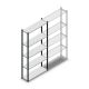 Fachbodenregal Medium Duty 2200x1000x300 mm (hxbxt) 5 Ebenen anthrazit Anfangsregal