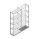 Fachbodenregal Medium Duty 2200x850x400 mm (hxbxt) 5 Ebenen verzinkt Anfangsregal