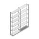 Fachbodenregal Medium Duty 2500x1000x300 mm (hxbxt) 6 Ebenen verzinkt Anfangsregal
