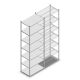 Fachbodenregal Medium Duty 3000x1000x600 mm (HxBxT) 7 Ebenen verzinkt Grundregal