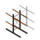 Schweres Kragarmregal beidseitig 3000x1200x1200 mm (HxBxT) 2 Ebenen Grundregal