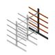 Schweres Kragarmregal beidseitig 3000x1500x1200 mm (HxBxT) 4 Ebenen Anbauregal