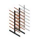 Schweres Kragarmregal beidseitig 5000x1200x1200mm (HxBxT) 6 Ebenen Grundregal