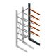 Schweres einseitiges Kragarmregal 4000x800x1200mm (HxBxT) 5 Ebenen Anbauregal