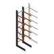 Schweres einseitiges Kragarmregal 5000x1000x1000 mm (HxBxT) 5 Ebenen Grundregal