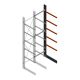 Schweres Kragarmregal einseitig 5000x1200x1200 mm (HxBxT) 5 Ebenen Anbauregal 345kg/Arm