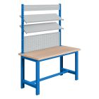 Arbeitstisch Sofame Multiplex 40mm 1500x750x840mm 1500kg Blau