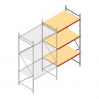 Weitspannregal AR 2250x2010x1000 mm (hxbxt) 3 Ebenen verzinkt Anbauregal