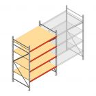 Weitspannregal AR 2000x1850x1000 mm (hxbxt) 4 Ebenen verzinkt Anfangsregal