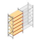 Weitspannregal AR 3000x1850x800 mm (hxbxt) 6 Ebenen verzinkt Anfangsregal