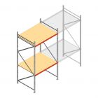Weitspannregal AR 3000x1610x1200 mm (hxbxt) 2 Ebenen verzinkt Anfangsregal