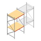 Weitspannregal AR 3000x1610x1200 mm (hxbxt) 2 Ebenen verzinkt Anfangsregal