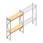 Weitspannregal AR 3000x2250x600 mm (hxbxt) 2 Ebenen verzinkt Anfangsregal