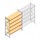 Weitspannregal AR 3000x2700x900 mm (hxbxt) 5 Ebenen verzinkt Anfangsregal