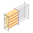 Weitspannregal AR 3000x2700x1000 mm (hxbxt) 5 Ebenen verzinkt Anfangsregal