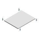 Ebene Fachboden HD 150kg 750x600mm (bxt)