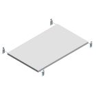 Ebene Fachboden HD 250kg 1300x800mm (bxt)