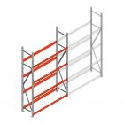 Reifenregal Weitspann AR 2500x1610x500mm (hxbxt) 4 Ebenen Anfangsregal