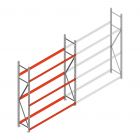 Reifenregal Weitspann AR 2500x2010x500mm (hxbxt) 3 Ebenen Anfangsregal