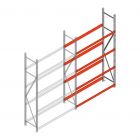 Reifenregal Weitspann AR 2500x1610x500mm (hxbxt) 4 Ebenen Anbauregale