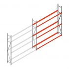 Reifenregal Weitspann AR 2500x2250x400mm (hxbxt) 3 Ebenen Anbauregale