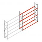 Reifenregal Weitspann AR 2500x2250x500mm (hxbxt) 3 Ebenen Anbauregal