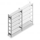 Heavy Duty Fachbodenregal 2000x1300x300mm (hxbxt) 6 Ebenen 150 kg Anfangsregal