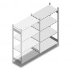 Fachbodenregal Heavy Duty 2000x1000x500mm (hxbxt) 4 Ebenen 250 kg Anbauregal