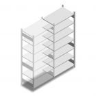 Fachbodenregal Heavy Duty 2500x1000x600mm (hxbxt) 7 Ebenen 250 kg Anbauregal