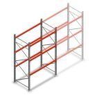 Palettenregal AR T2 3000x1850x1100 mm (HxBxT) 3 Ebenen 2530kg/Eb. Grundregal