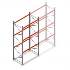 Palettenregal AR T2 3500x1850x1100mm (hxbxt) 3 Ebenen 2530kg/Ebene Anfangsregal