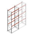 Palettenregal AR T2 5000x1850x1100mm (HxBxT) 3 Ebenen 2530kg/Ebene Grundregal