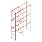 Palettenregal AR T2 6000x1850x1100 mm (HxBxT) 3 Ebenen 2530 kg/Ebene Grundregal