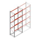 Palettenregal AR T2 5000x1850x1100 mm (HxBxT) 4 Ebenen 2530kg/Eb. Grundregal