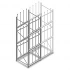 Windschutzscheibenregal 3000x920x900 mm (hxbxt) 3 Ebenen Anfangsregal