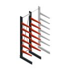 Medium Kragarmregal BR einseitig 3000x750x800 mm (hxbxt) 6 Ebenen Anfangsregal