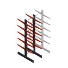 Medium Kragarmregal BR einseitig 3000x750x600 mm (HxBxT) 5 Ebenen Grundregal 290/Arm