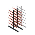 Medium Kragarmregal BR einseitig 3000x750x800 mm (HxBxT) 6 Ebenen Grundregal 220/Arm